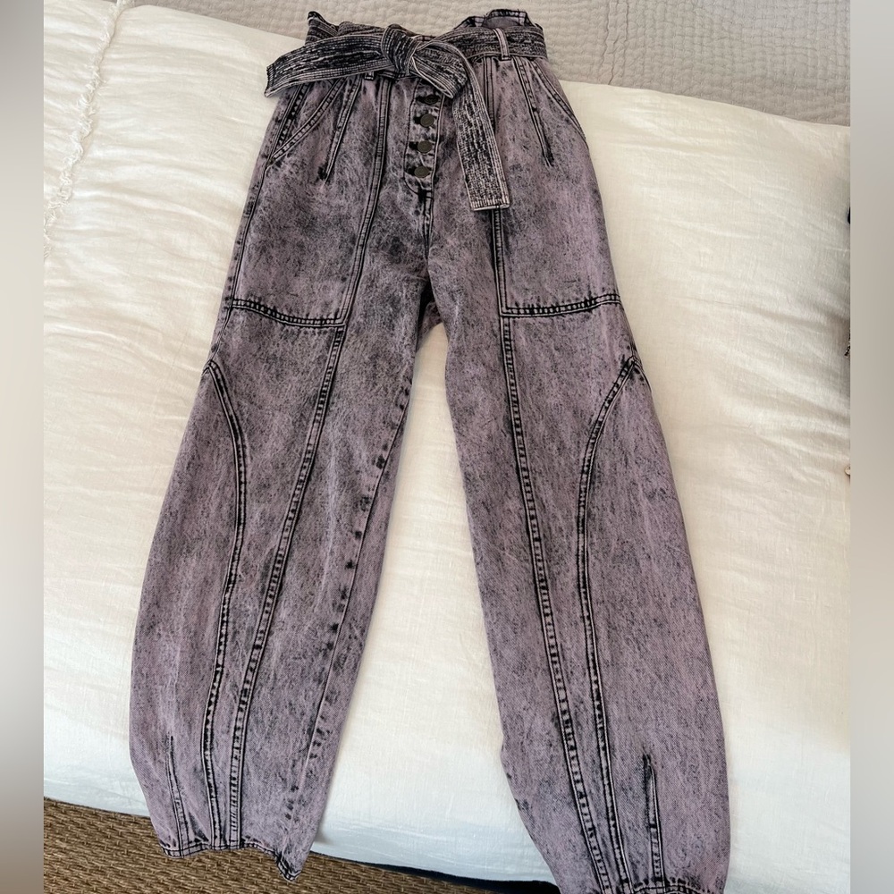 Ulla Johnson Purple Jean Pants